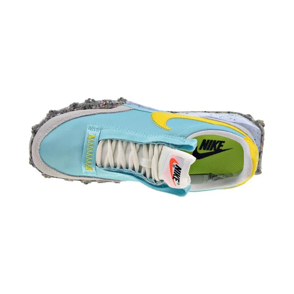 Nike Waffle Racer Crater Women's Sneaker Shoe Limited Edition Blue CT1983-400 - Picture 6 of 15
